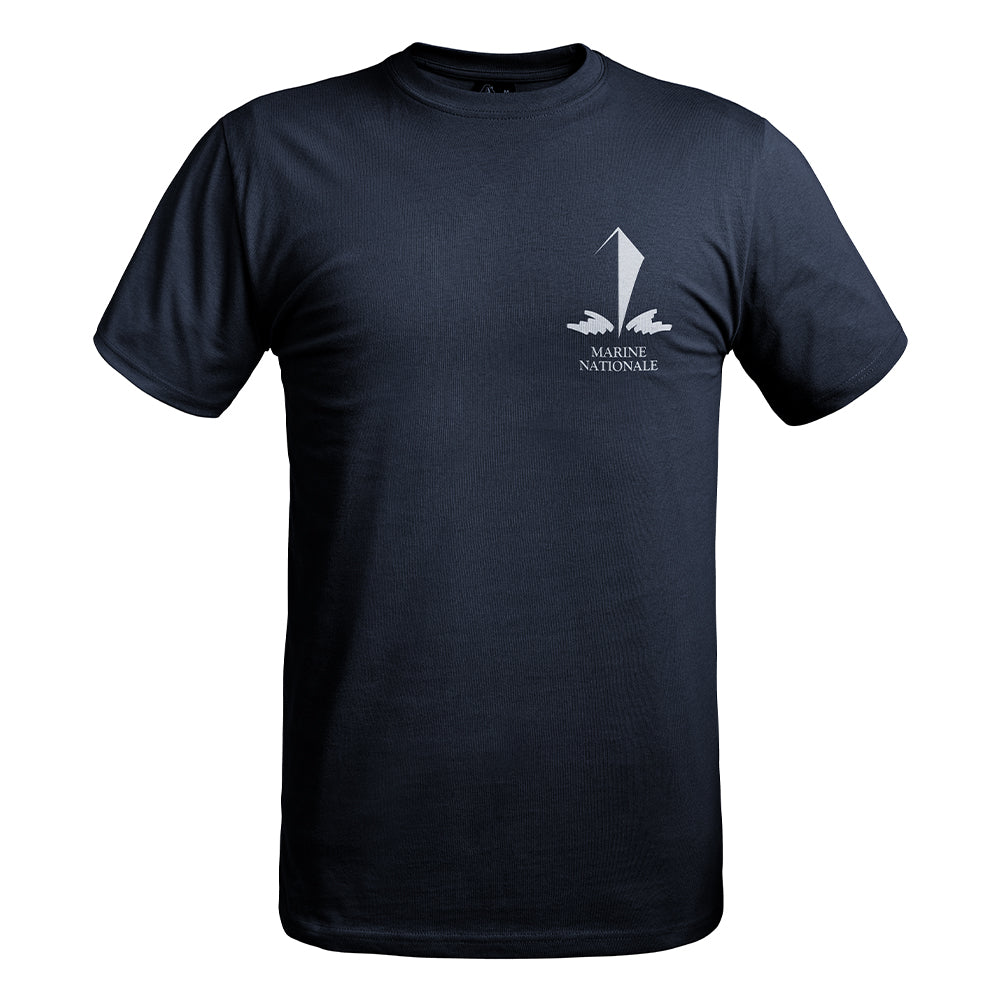 T-shirt imprimé A10 Equipment STRONG logo Marine Nationale en 100 % coton