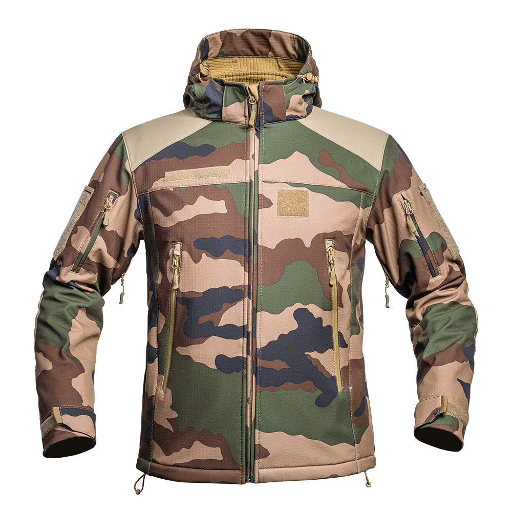 Veste softshell A10 Equipment V2 Fighter à capuche amovible