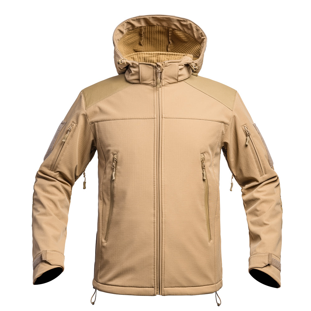 Veste softshell A10 Equipment V2 Fighter à capuche amovible