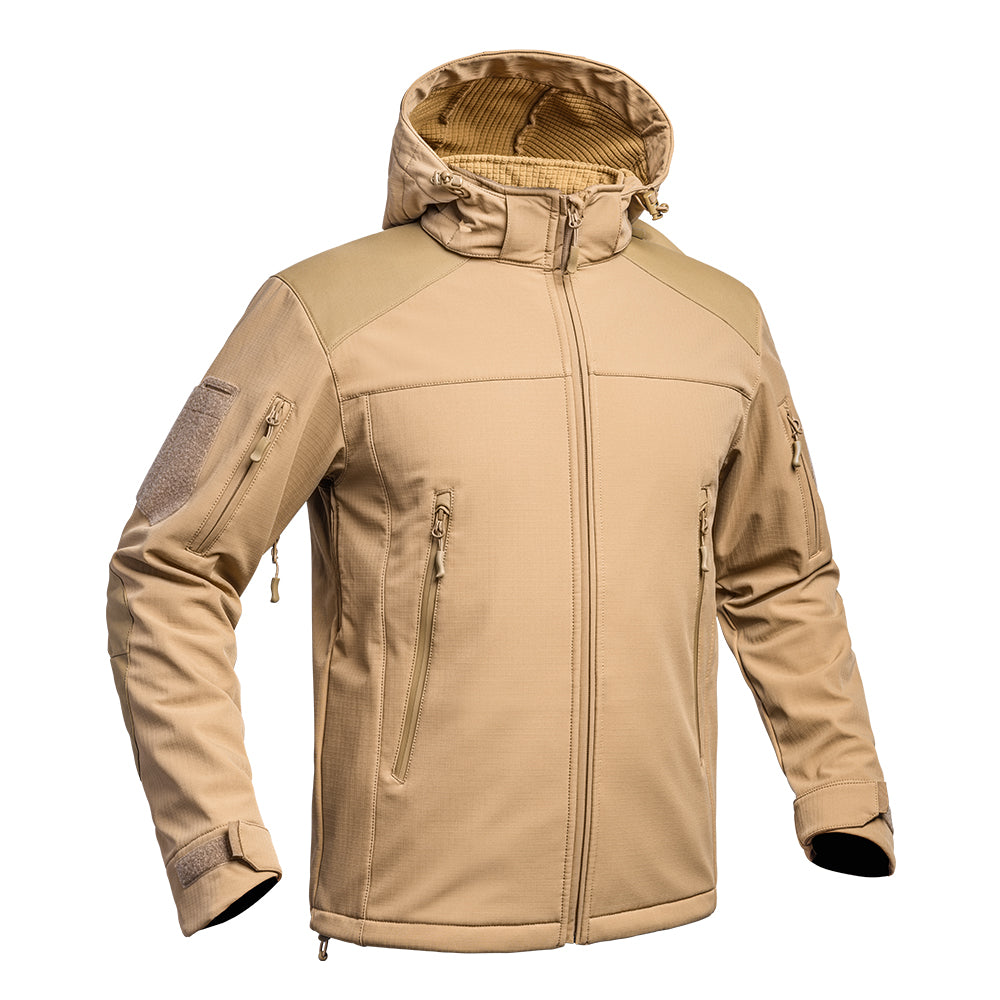 Veste softshell A10 Equipment V2 Fighter à capuche amovible