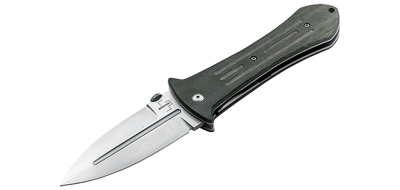 Couteau pliant Boker Plus Pocket Smatchet acier VG10 lame 95 mm lame spear point