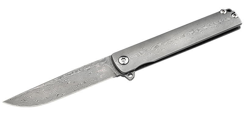 Couteau pliant Boker Plus Gemma Damast acier Damas lame 64 mm lame drop point