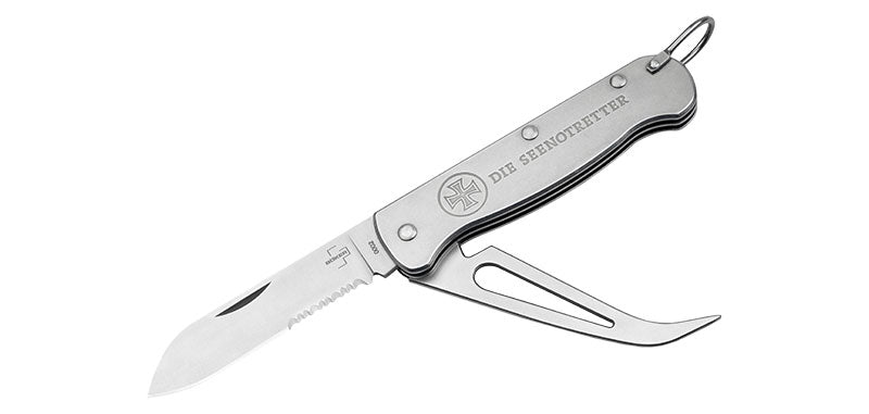 Couteau pliant Boker Plus Seenotretter 01 acier 4116 lame 85 mm lame drop point