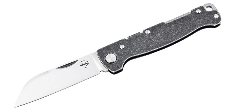 Couteau pliant Boker Plus Atlas Backlock Sheepfoot acier D2 lame 68 mm