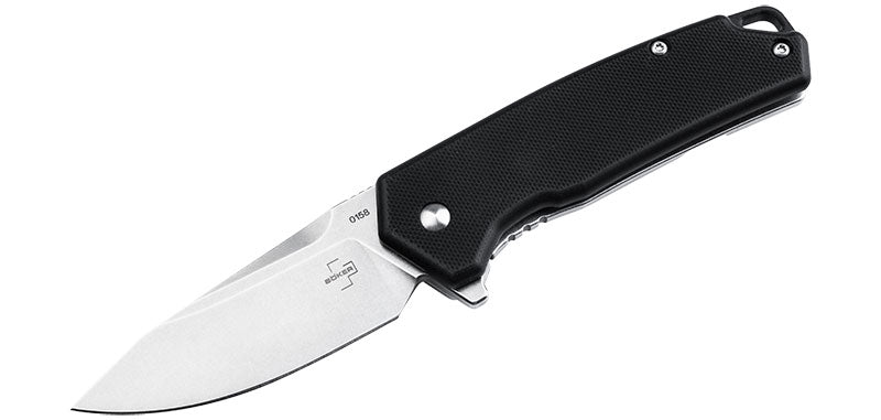 Couteau pliant Boker Plus Gemtek Black G10 acier D2 lame 72 mm lame drop point
