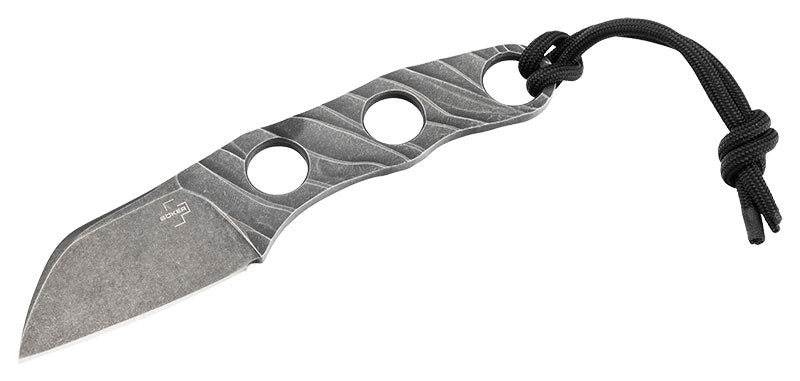 Couteau de cou Boker Plus Kazhan acier D2 lame 57 mm lame sheepfoot