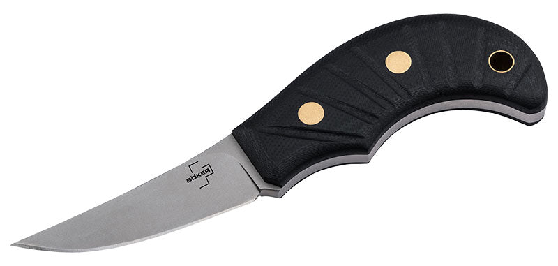Couteau à lame fixe Boker Plus Shrimp acier D2 lame 60 mm lame drop point