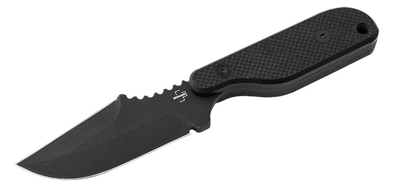 Couteau à lame fixe Boker Plus Kagat acier 1095 Carbon lame 87 mm
