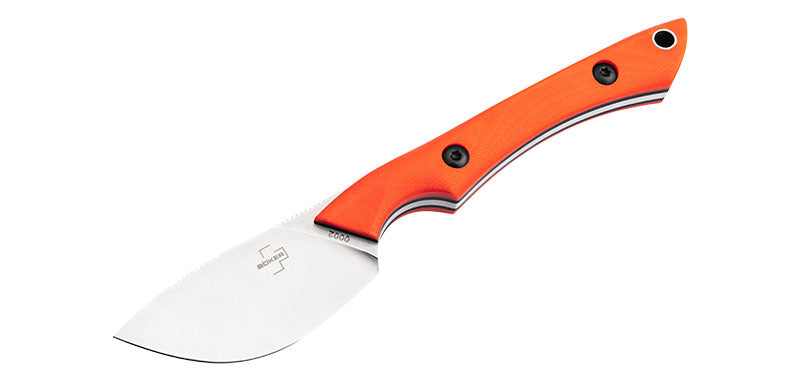 Couteau à lame fixe Boker Plus M.U.K. Orange acier 14C28N lame 60 mm
