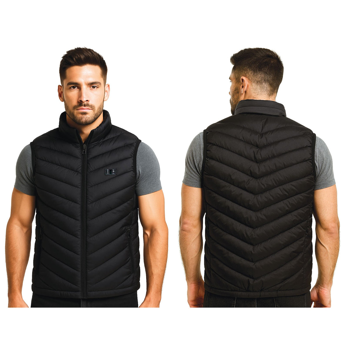 Veste chauffante sans manches Patrol Equipement Heather homme en nylon sept heures