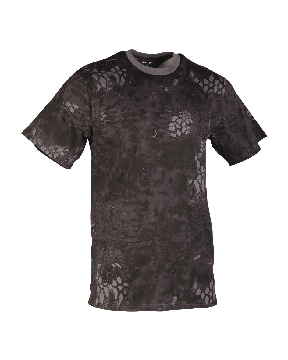 T-shirt Mil-Tec motif Mandra en jersey de coton 140 à 145 g/m² pour la saison chaude