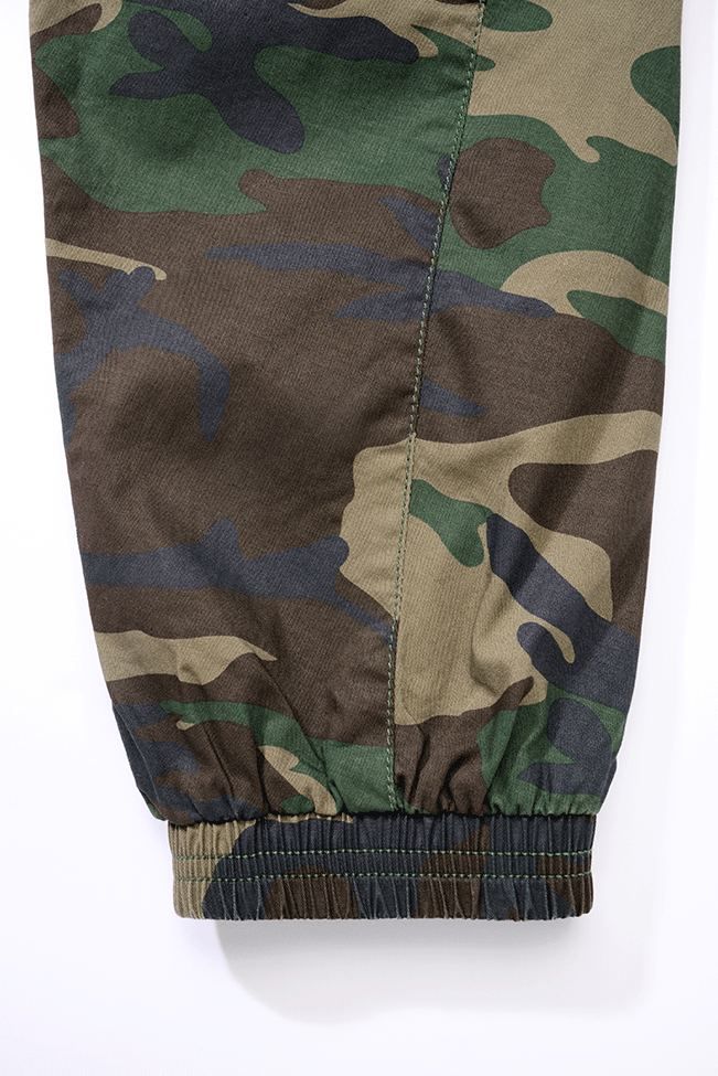 Pantalon Brandit Ray Vintage coton léger assise renforcée six poches et bas resserrés