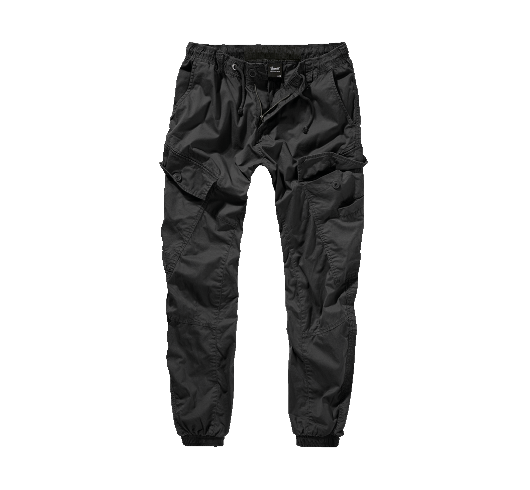 Pantalon Brandit Ray Vintage coton léger assise renforcée six poches et bas resserrés