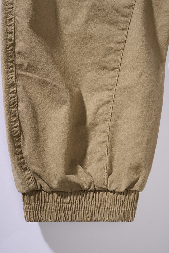 Pantalon Brandit Ray Vintage coton léger assise renforcée six poches et bas resserrés