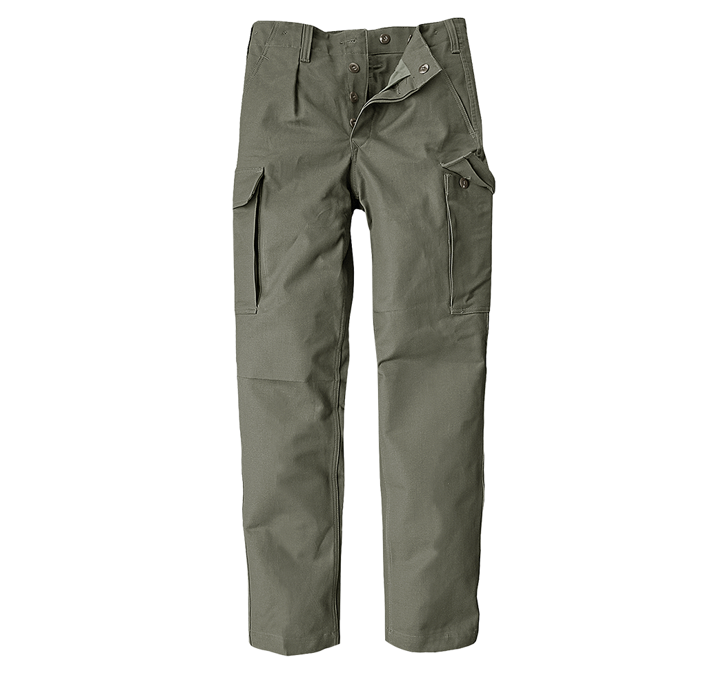 Pantalon Brandit Moleskin Original coton 100 % cinq poches et boutons pour bretelles