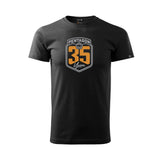 T-shirt Pentagon Prime Anniversary en coton filé à l'anneau 190 g/m² coupe sobre