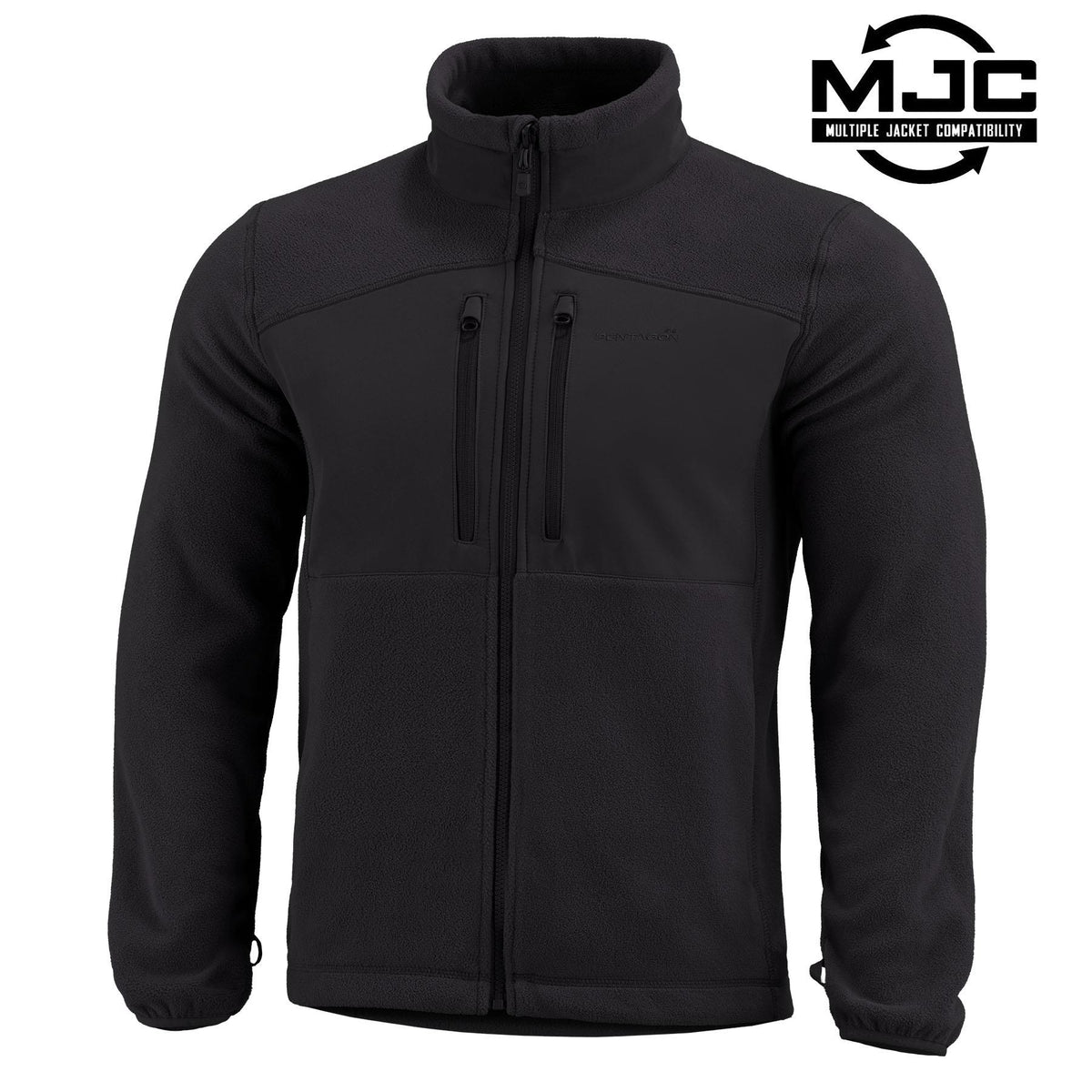 Veste polaire Pentagon Ajax 2.5 en polyester haut volume 385 g/m² coutures plates