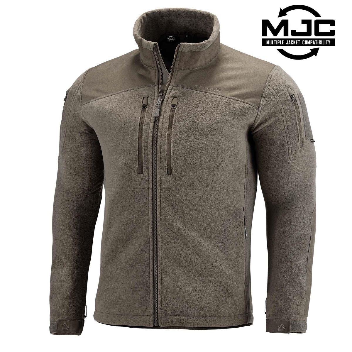 Veste polaire Pentagon Nestor 2.5 en polyester 320 g/m² compatible système MJC