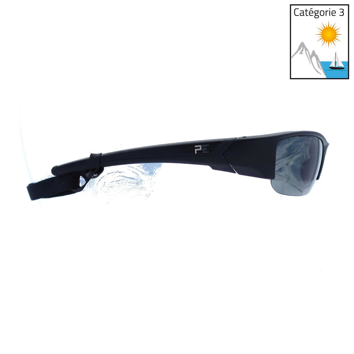 Lunettes de soleil monture TR90 verres 2 mm antibuée et traités antirayures