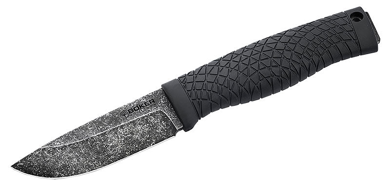 Couteau à lame fixe Boker Bronco Mini 80CrV2 acier 80CrV2 lame 89 mm