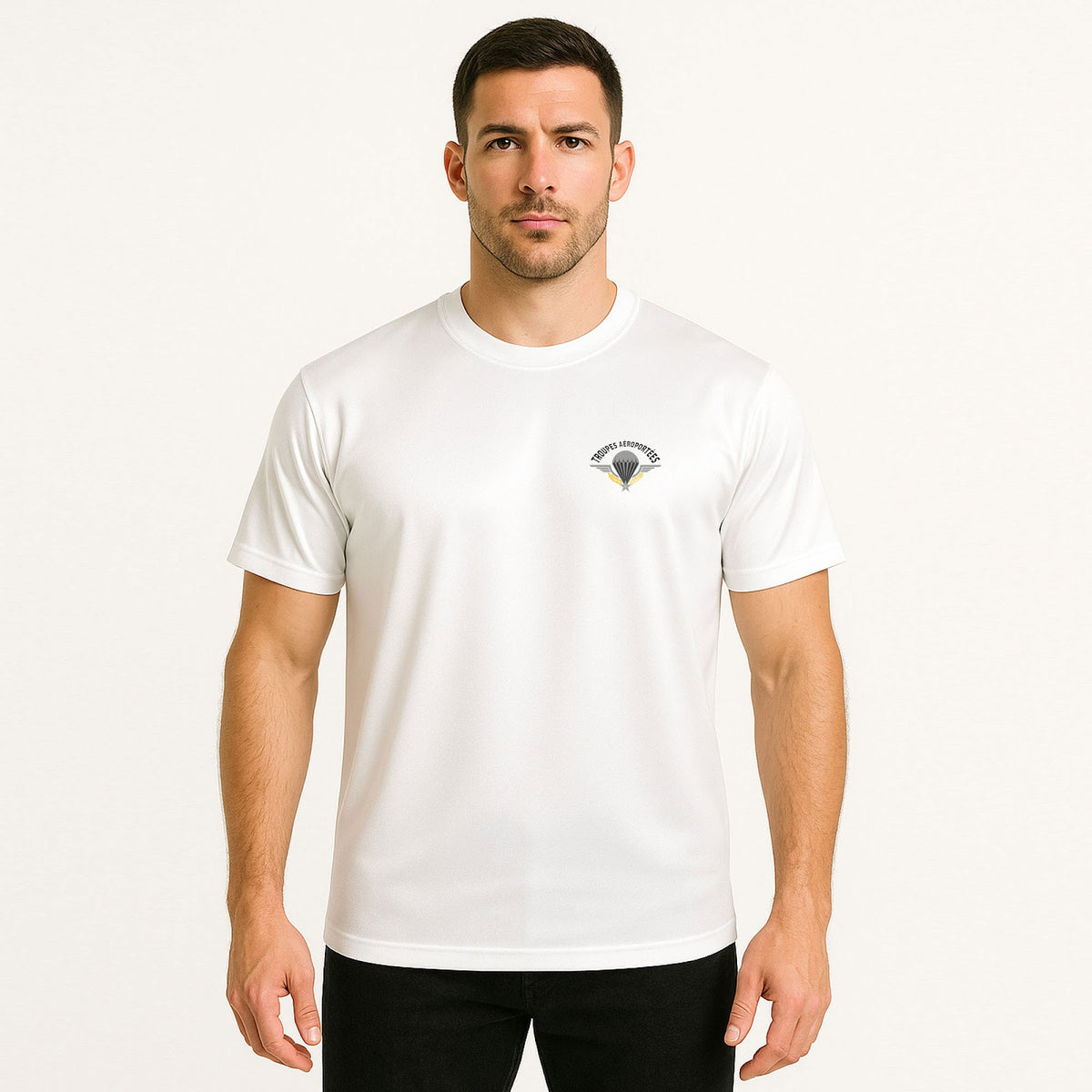 T-shirt Patrol Equipement Cooldry 140 g/m² maille respirante marquage d'unité sérigraphié