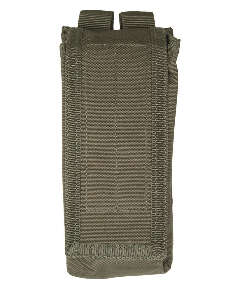 Porte-chargeur Mil-Tec pour AK47 polyester enduit PVC 7 × 7 × 19 cm MOLLE pour deux chargeurs