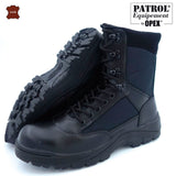 Chaussures de combat Patrol Equipement cuir et polyester 900D à coque acier
