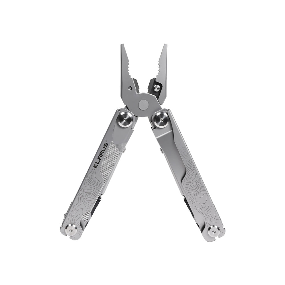 Pince multifonctions Klarus MT07 20 outils 280 g (sans étui) en acier inoxydable 50Cr15MoV
