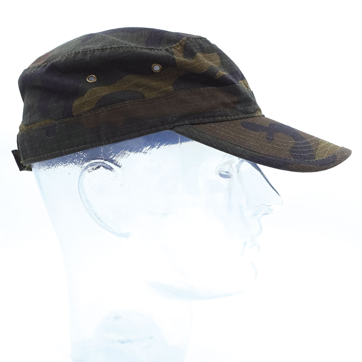 Casquette militaire OPEX type US rip-stop coton 215 g/m2 réglage auto-agrippant