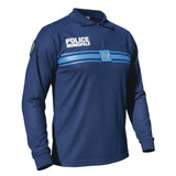 Polo manches longues Police Municipale Patrol Equipement maille piquée Cooldry 180 g/m²