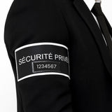 Brassard d'identification Sécurité Privée Patrol Equipement rétroréfléchissant à fenêtre