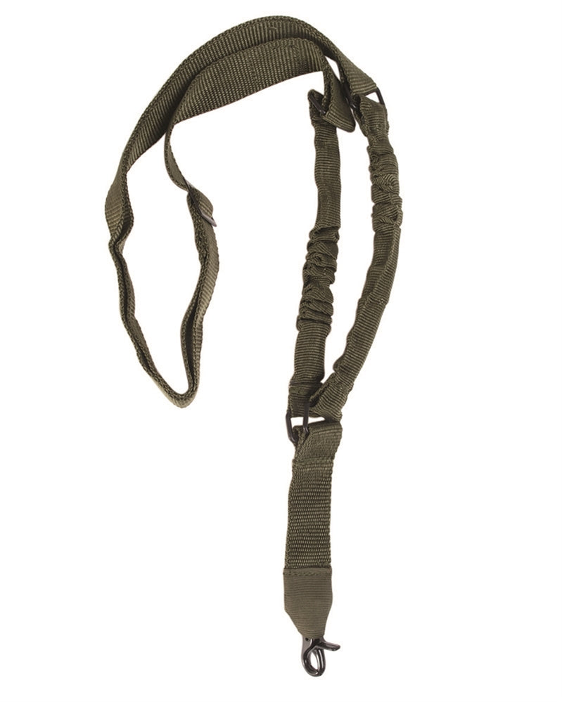Sangle d'arme 1 point Mil-Tec Tactical Bungee polyester enduit PVC réglable 65 à 123 cm