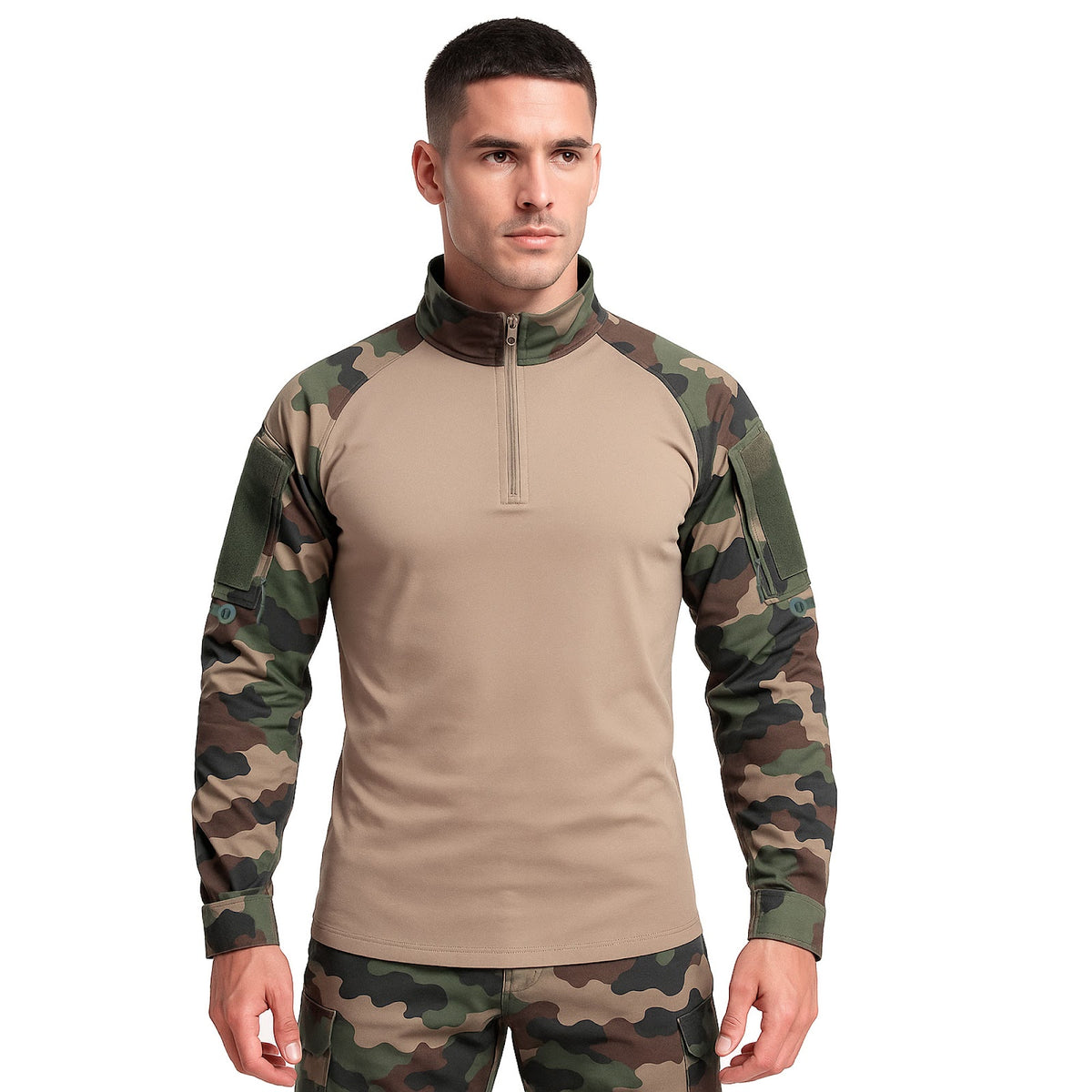 Chemise de combat OPEX UBAS corps jersey 180 g/m² manches ripstop 210 g/m²