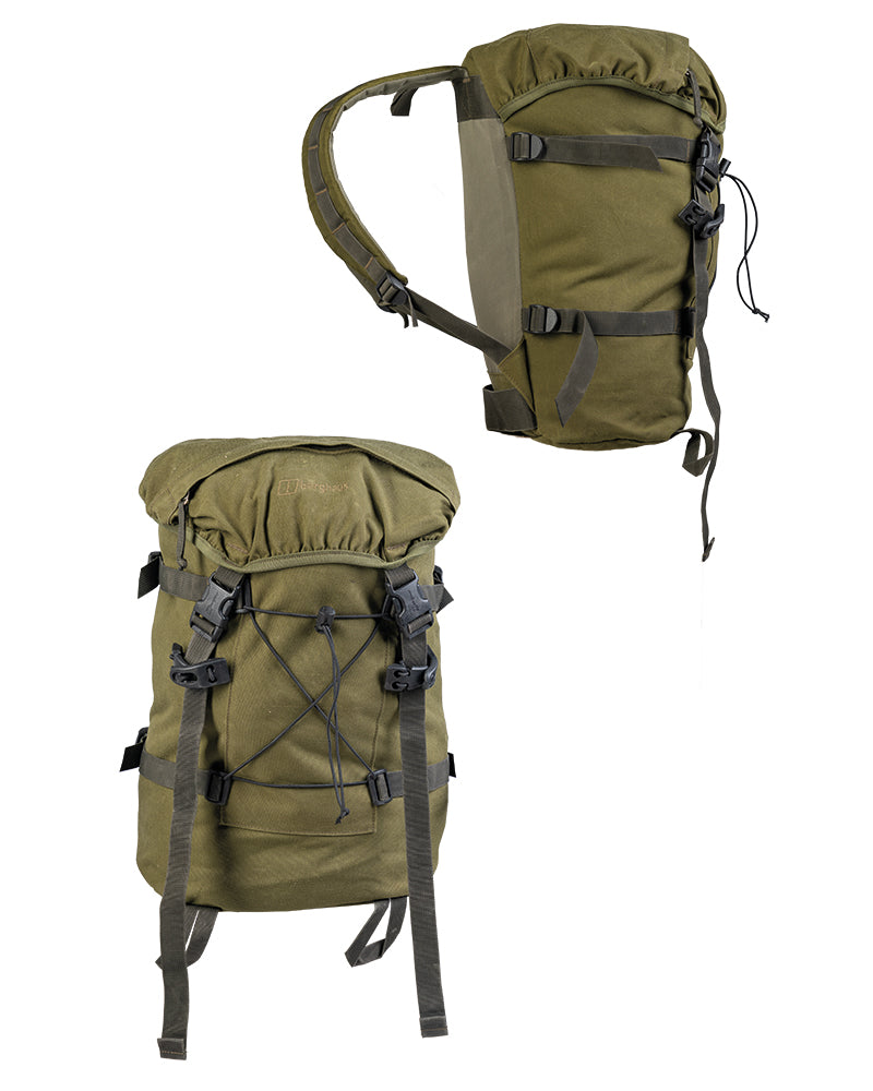 Sac à dos d'un jour de la Bundeswehr en polyamide, surplus d'occasion