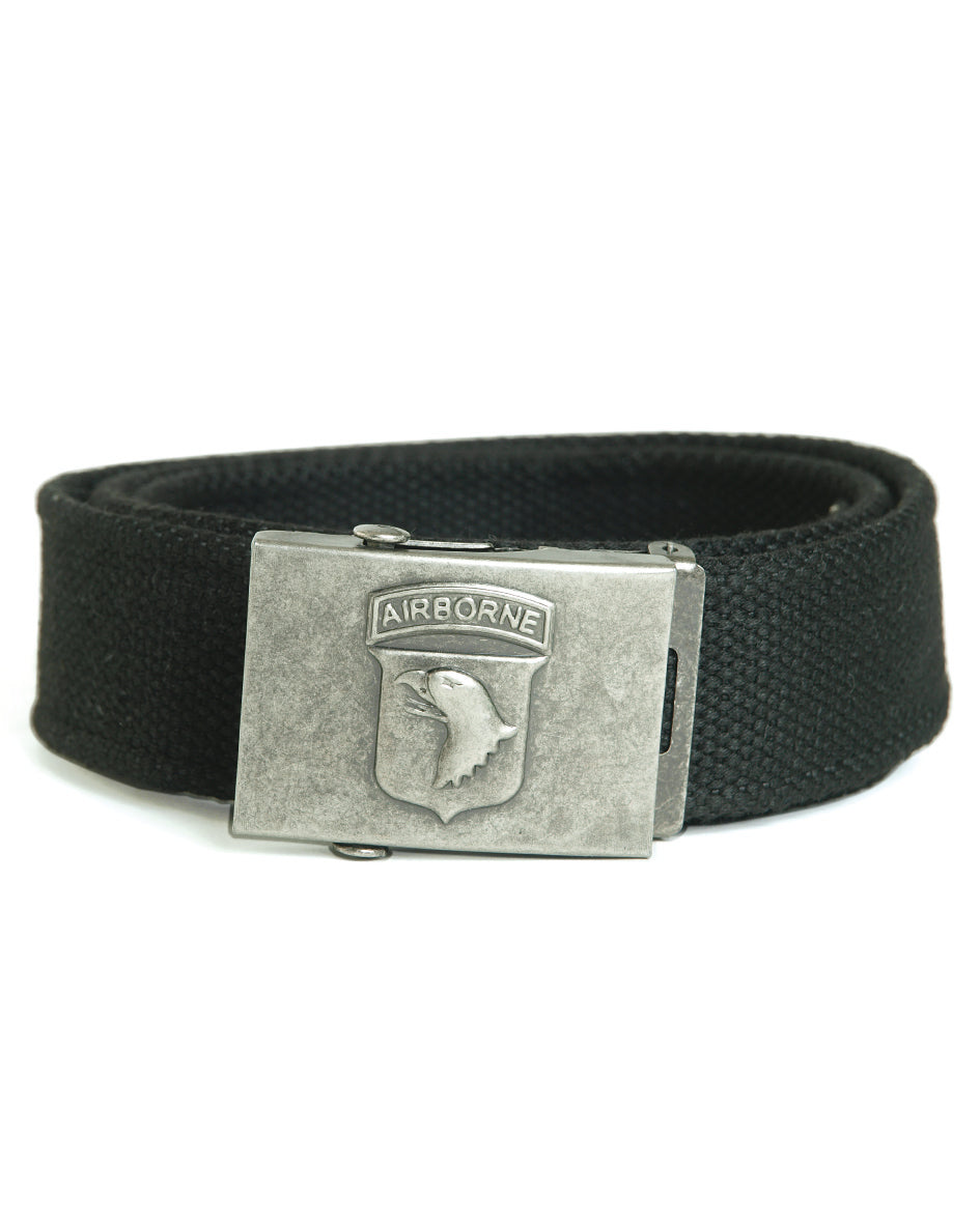 Ceinture Mil-Tec Airborne en polyester 40 mm à boucle acier longueur 130 cm