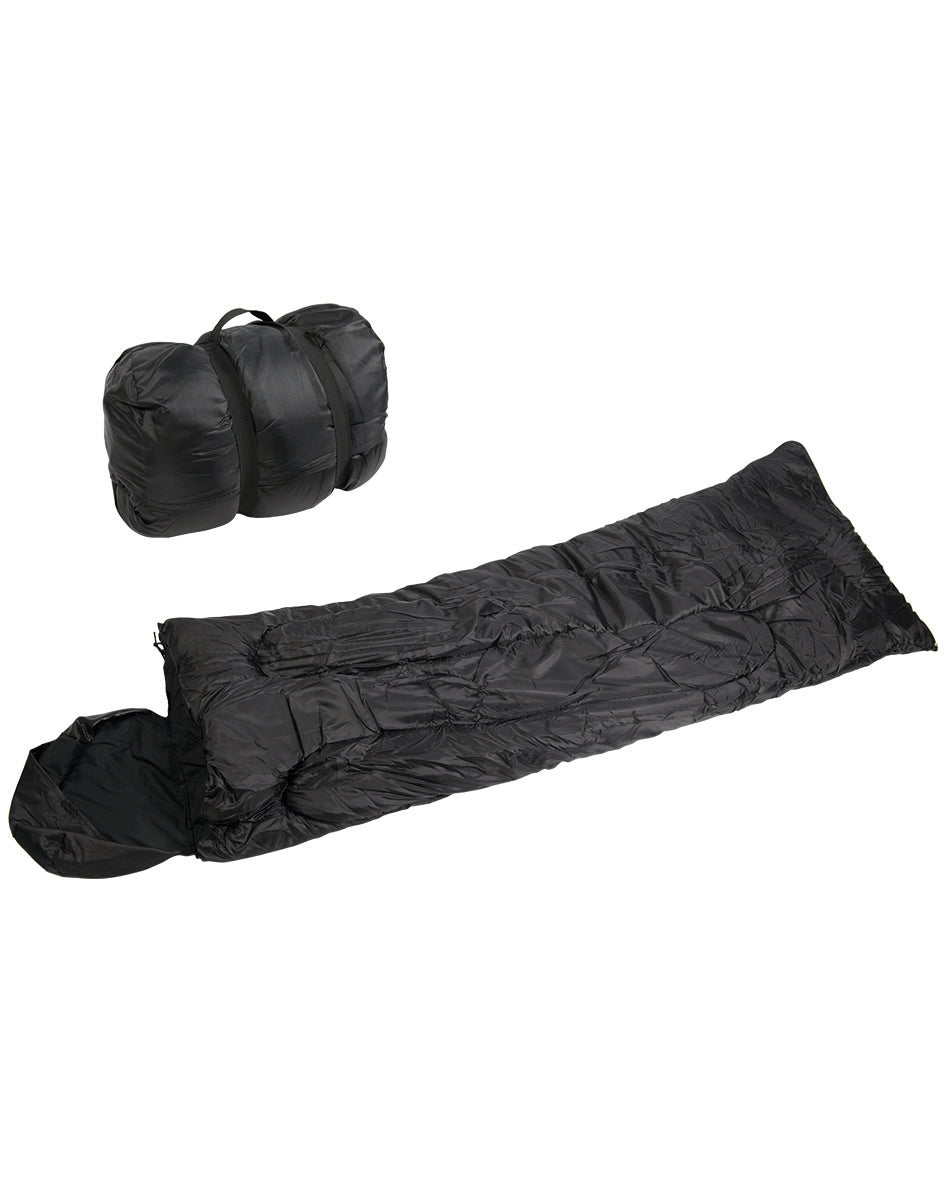 Sac de couchage Mil-Tec Pilot 185 x 75 cm doublure coton confort 4 °C norme ISO 23537-1