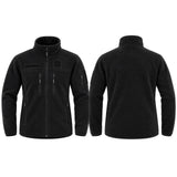 Veste polaire Fitté coupe ajustée polyester anti-bouloche 390 g/m² 5 poches
