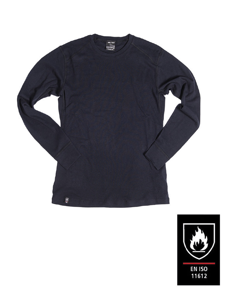 Maillot de corps ignifugé Mil-Tec modacrylique coton certifié EN ISO 11612