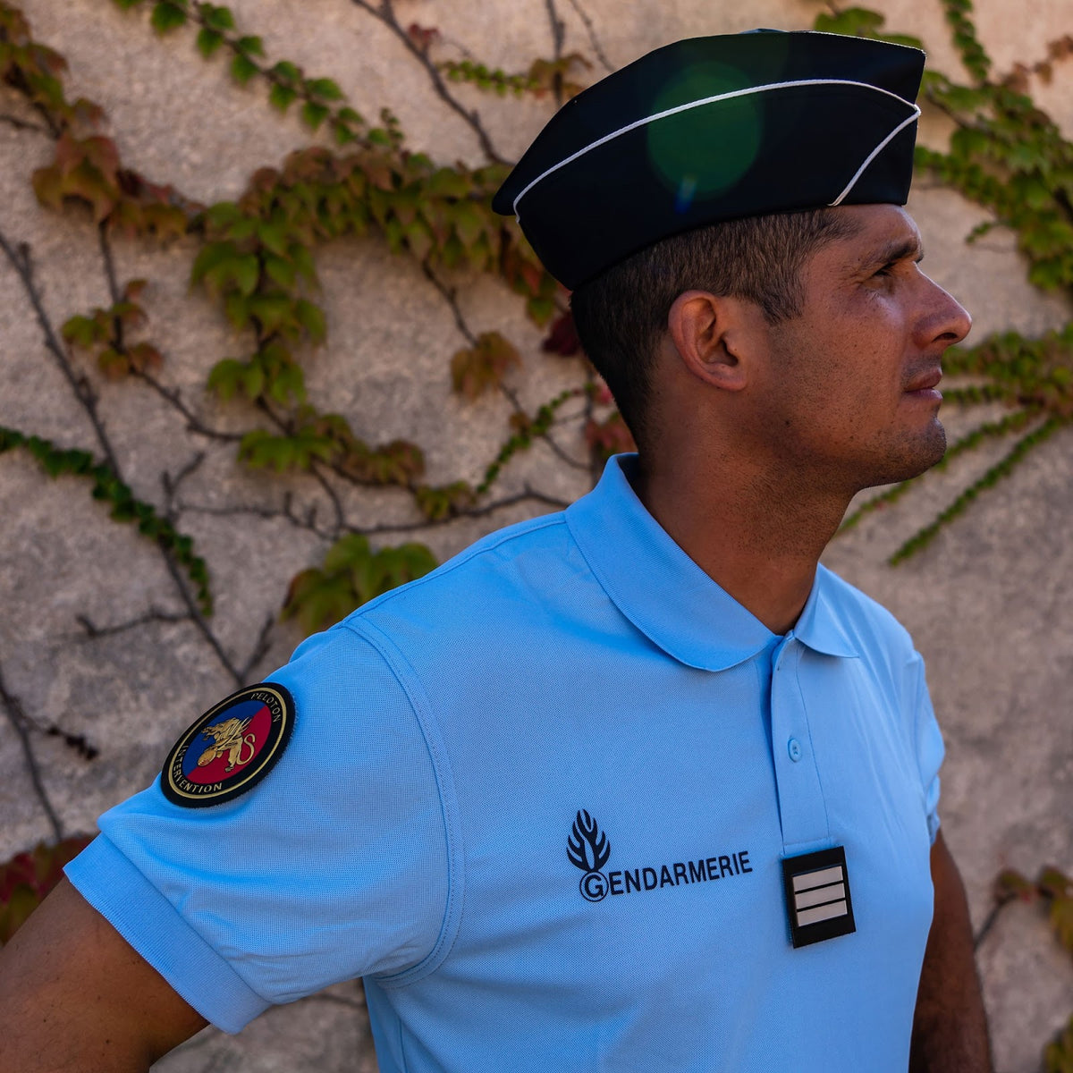 Polo Gendarmerie Patrol Equipement Cooldry maille piquée polyester 180 g/m2