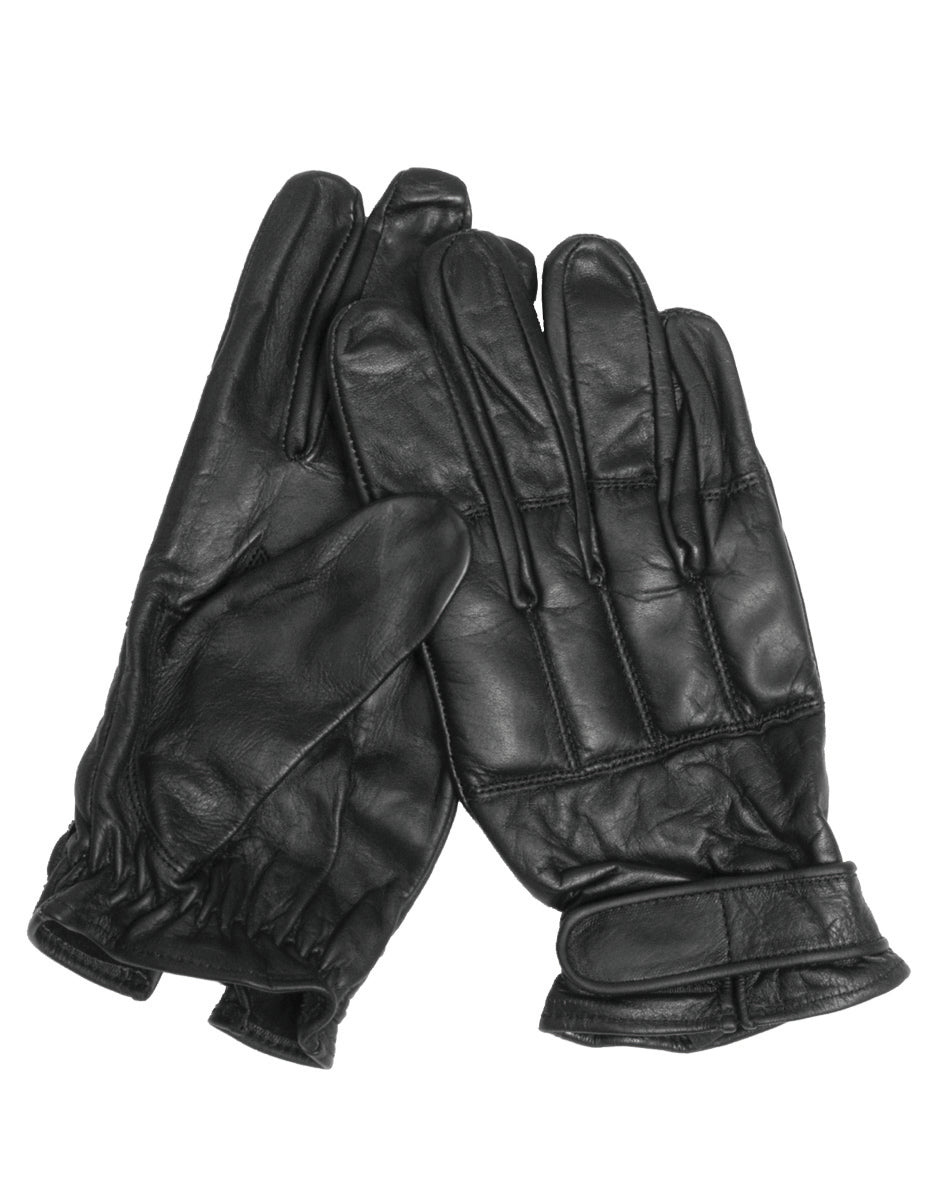 Gants coqués Mil-Tec Defender en cuir de bovin à protection en sable de quartz