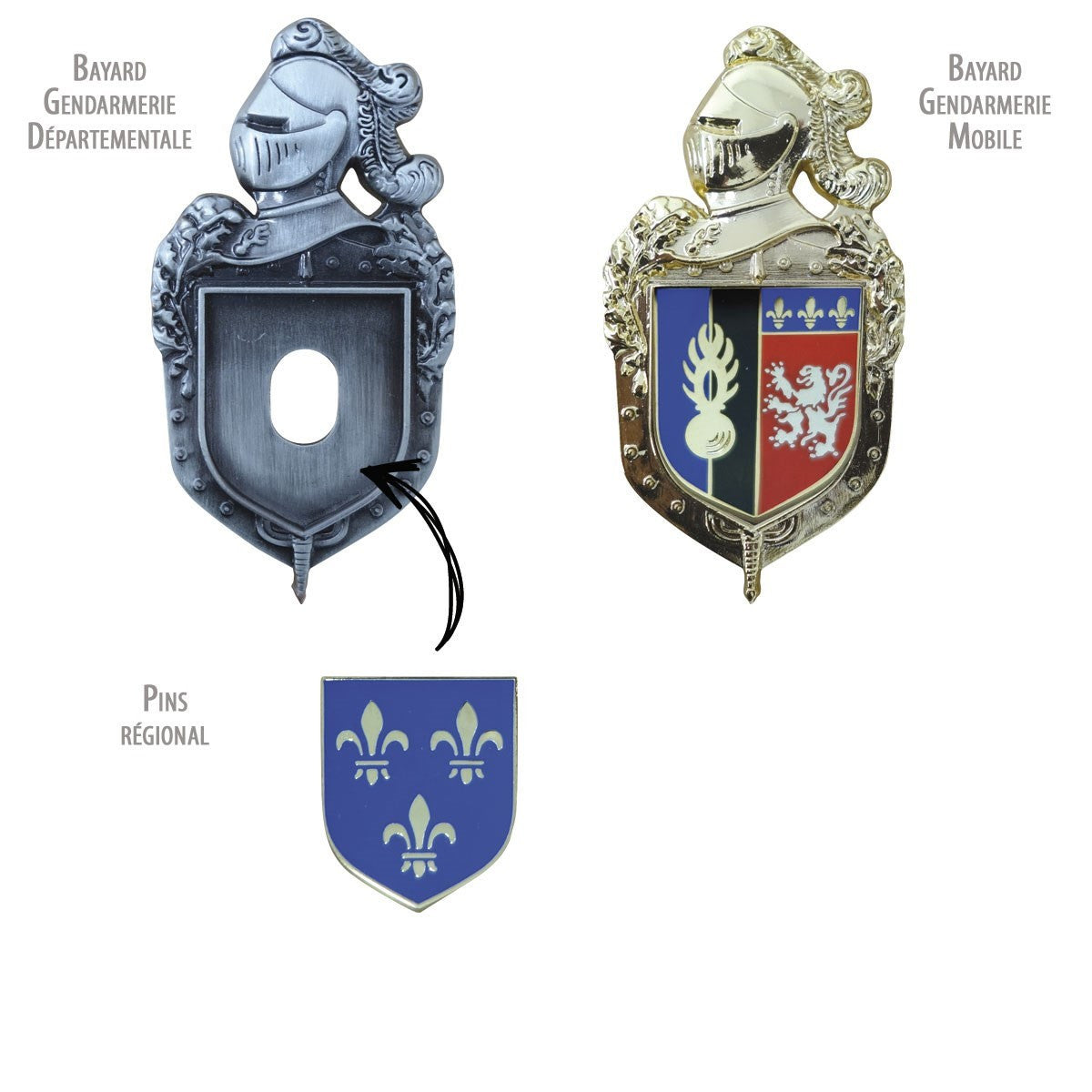 Porte-cartes FDO Bayard en cuir format horizontal 10 x 13 cm une fois fermé