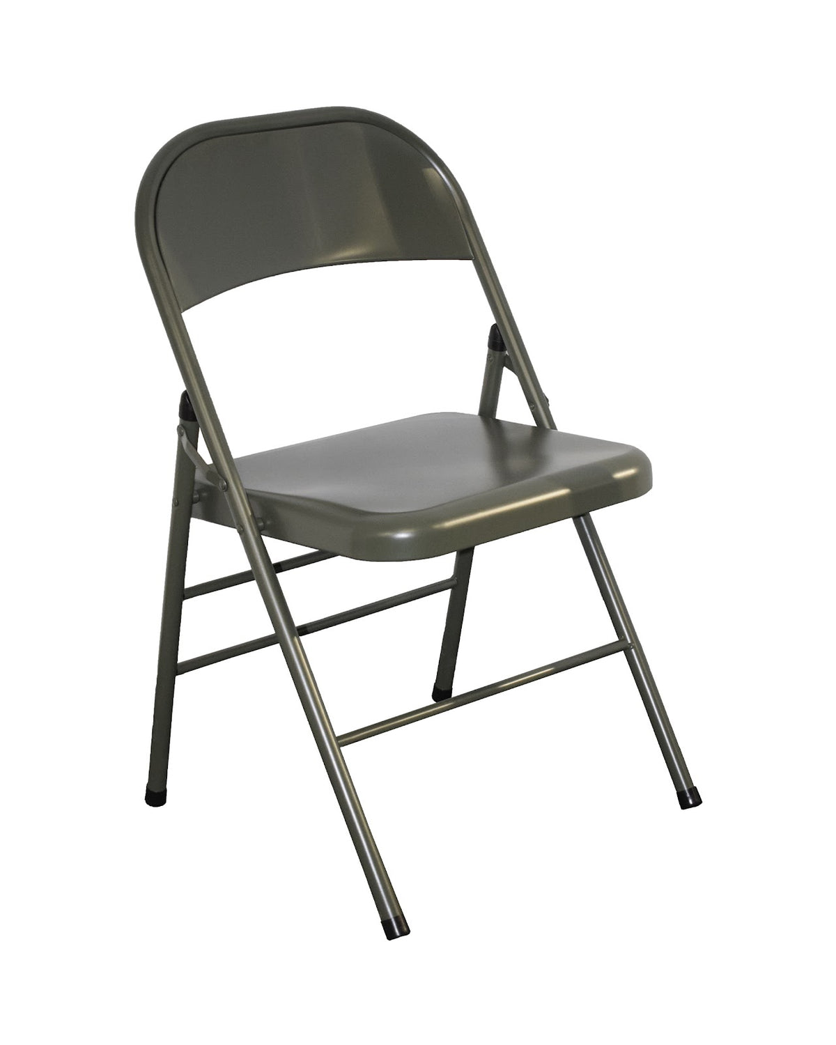 Chaise pliante type US Mil-Tec en métal laqué 45 x 47 x 79 cm, charge 120 kg