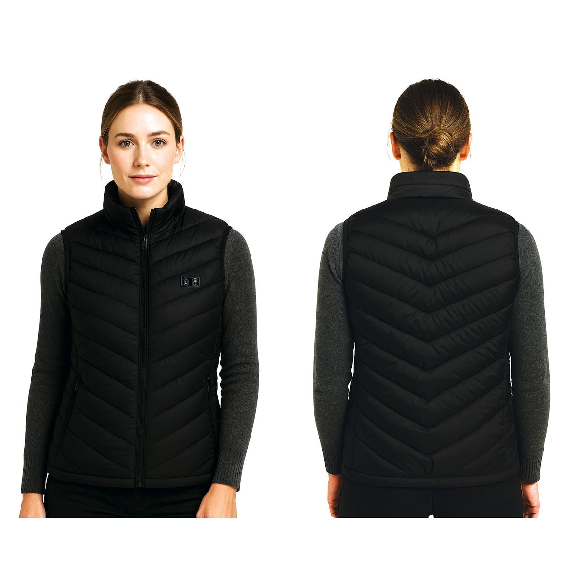 Veste chauffante sans manches Patrol Equipement Heather femme nylon trois niveaux