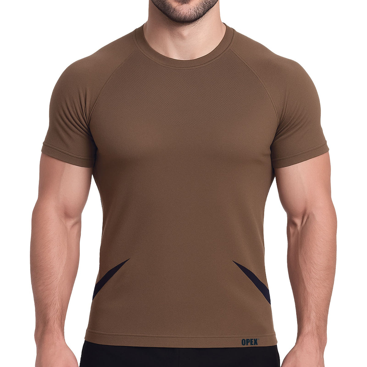 T-shirt uni OPEX Legend sans couture polyamide 62 % thermorégulateur manches courtes