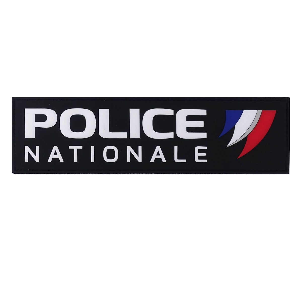 Bandeau d'identification Patrol Equipement Police Nationale lettres en relief élastomère