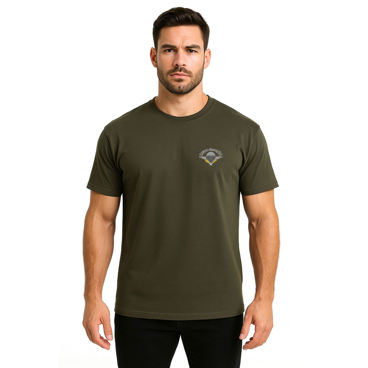 T-shirt Patrol Equipement Cooldry 140 g/m² maille respirante marquage d'unité sérigraphié