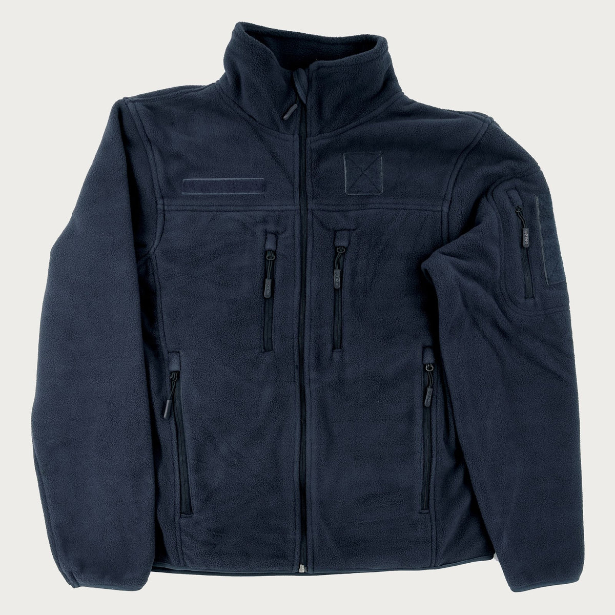 Veste polaire Fitté polyester 390 g/m² fermeture à glissière pleine longueur