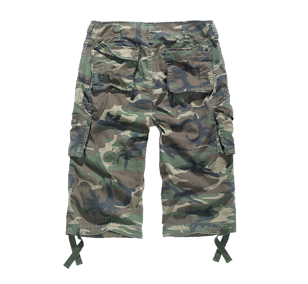 Short 3/4 Brandit Urban Legend en coton doublé avec cordon de serrage en bas de jambe
