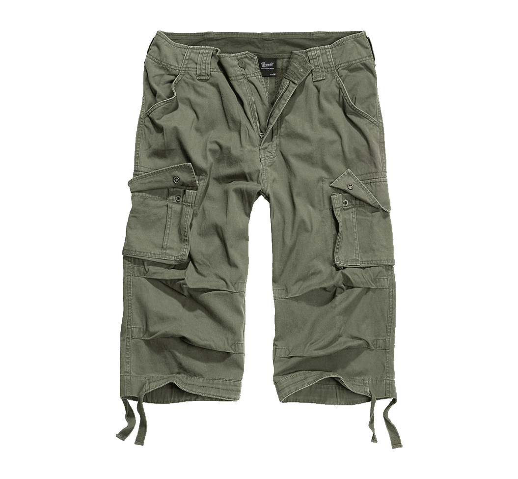 Short 3/4 Brandit Urban Legend en coton doublé avec cordon de serrage en bas de jambe