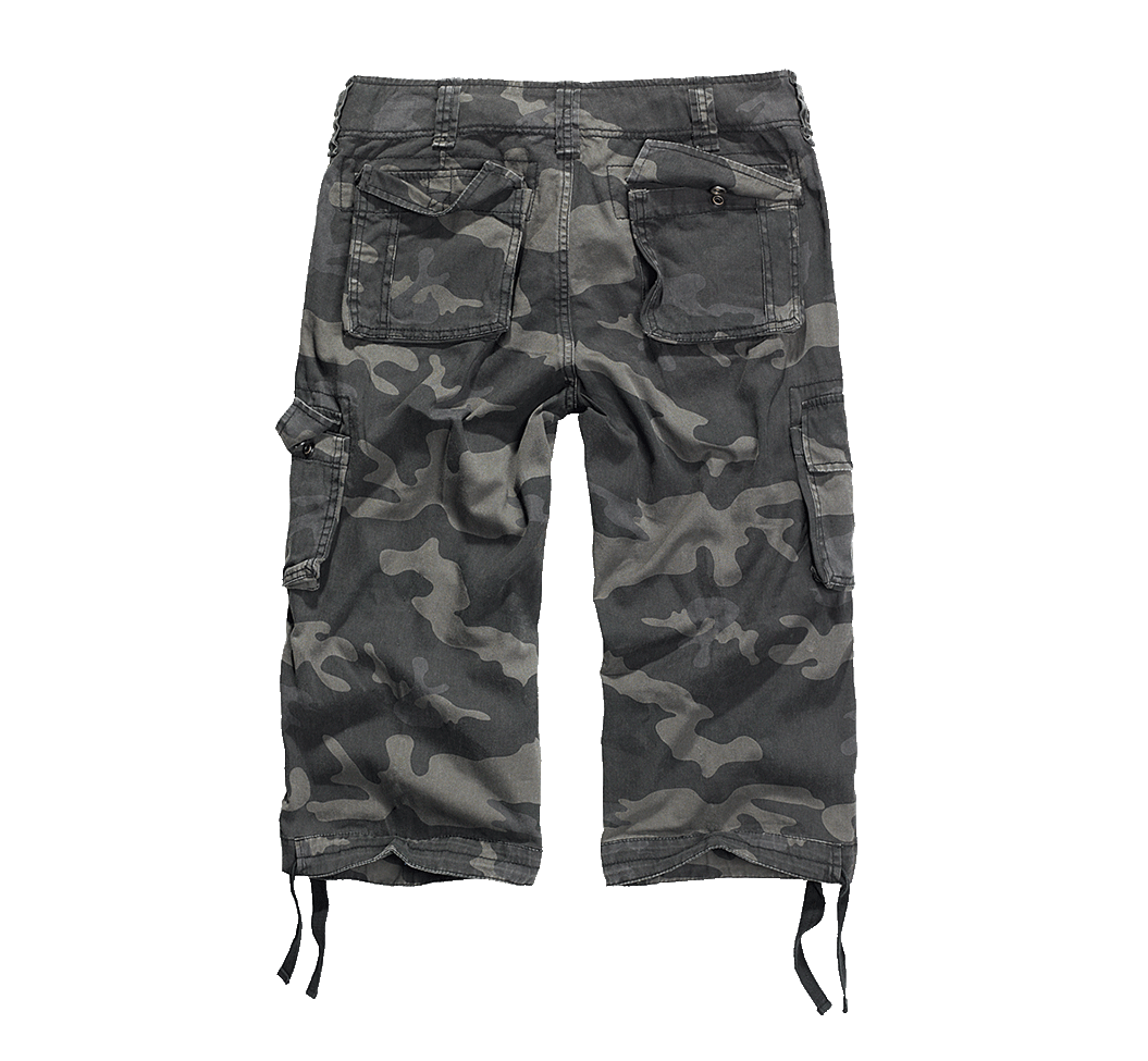 Short 3/4 Brandit Urban Legend en coton doublé avec cordon de serrage en bas de jambe
